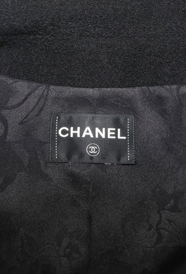 Chanel Resort 2014 Paris-Singapore Bouclé Military Coat - 8