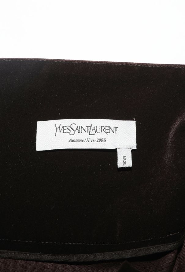 Saint Laurent F/W 2008 Velvet Jodhpur Pants - 7