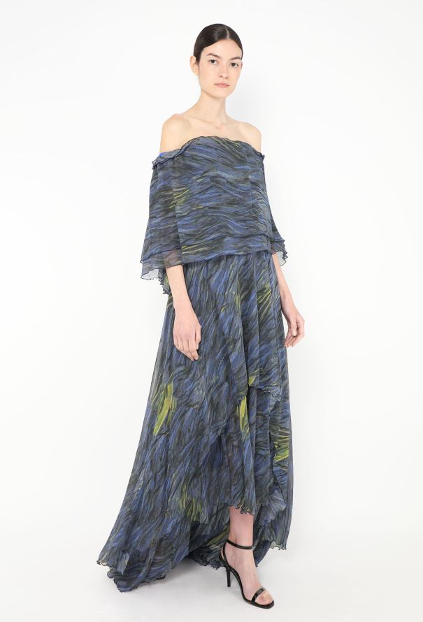 Rodarte S/S 2012 Van Gogh Silk Dress - 1