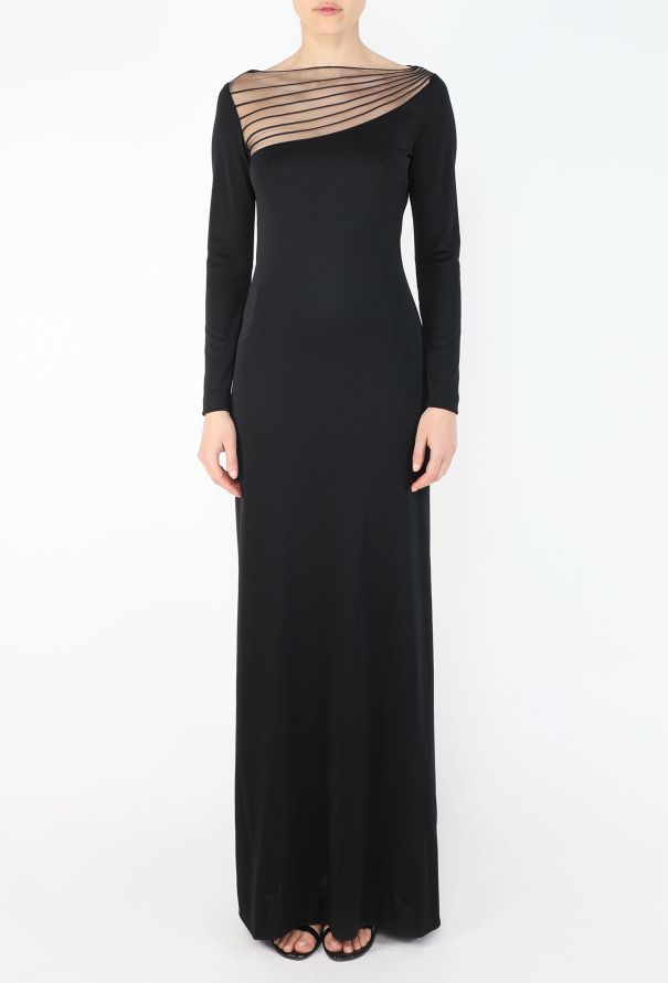 Azzaro '70s Open-Back Sheath Gown - 3