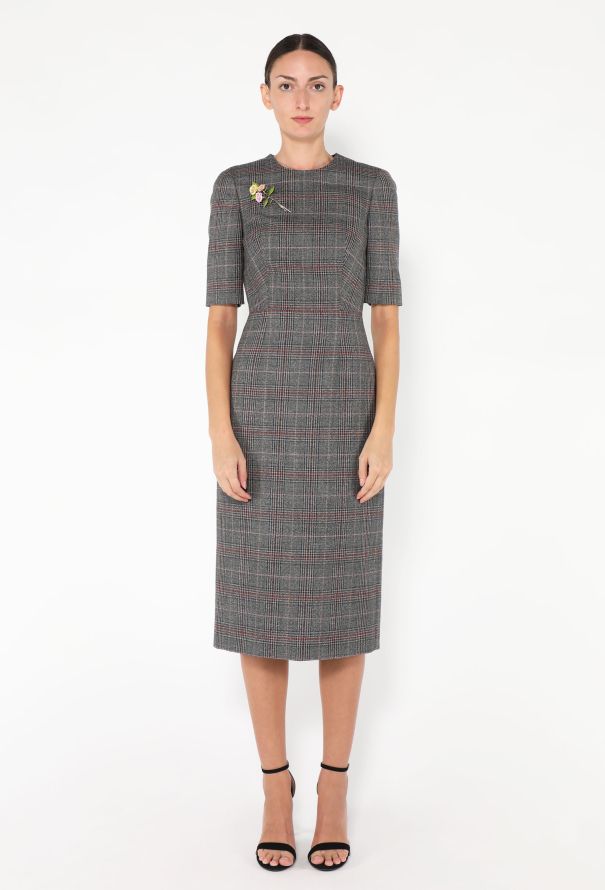 Prada 2024 Prince of Wales Tailored Dress - 1