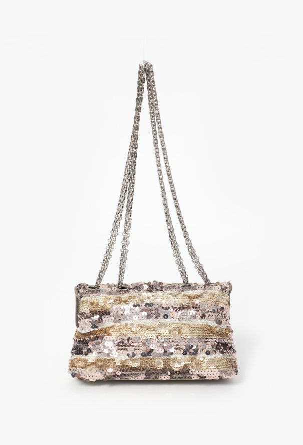 Chanel Sequined Small 2.55 Flap Bag - 4