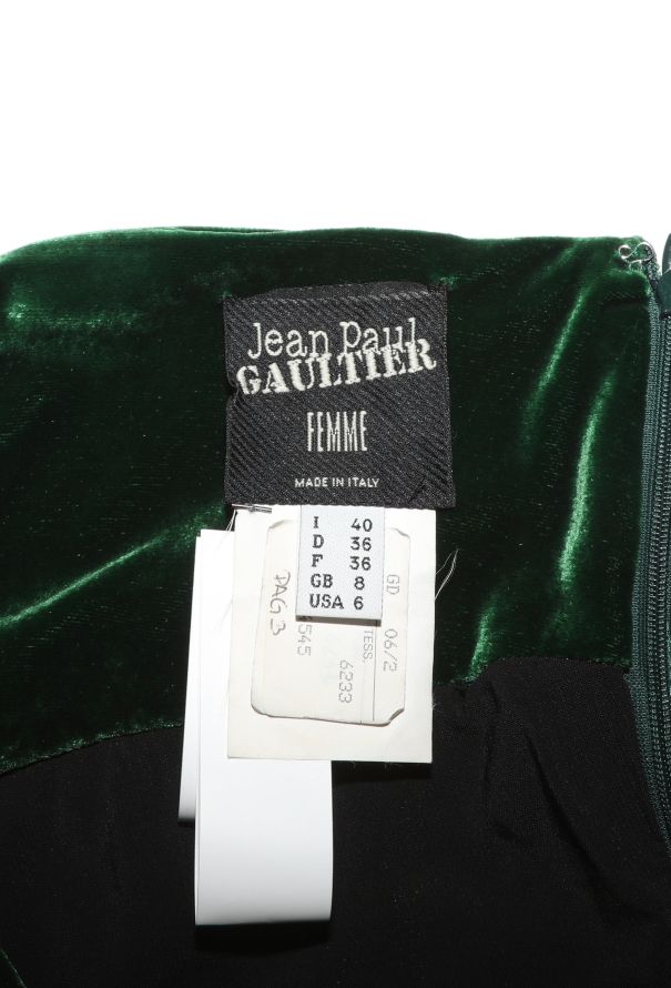 Jean Paul Gaultier Fall 2006 Velvet Fringe Skirt - 6