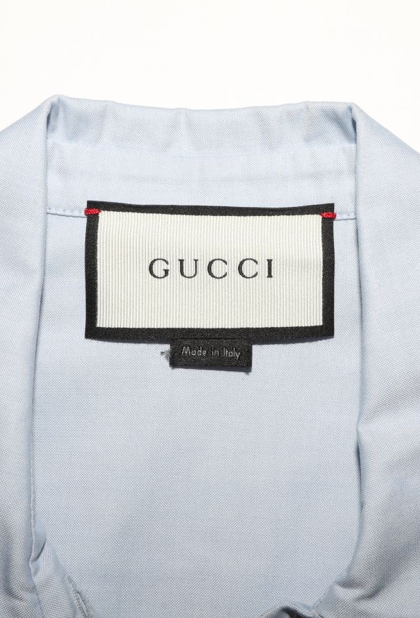 Gucci Ruffled Trim Cotton Shirt - 5
