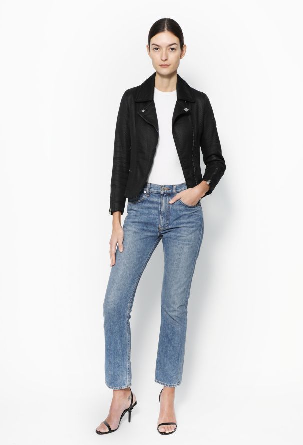 Chanel Quilted 'CC' Biker Jacket - 3 Chanel Quilted 'CC' Biker Jacket - 3