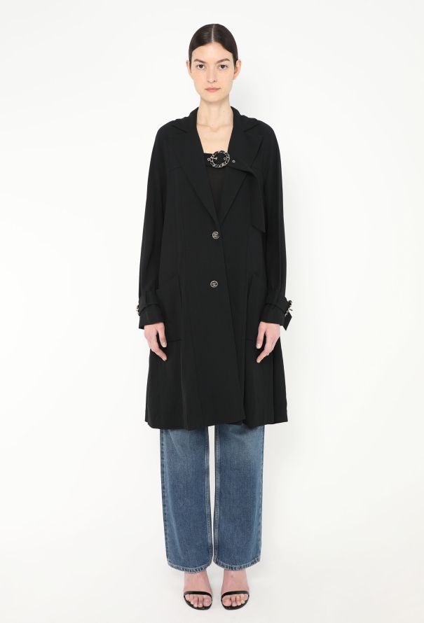 Chanel S/S 2020 Chainlink Buckle Coat - 5