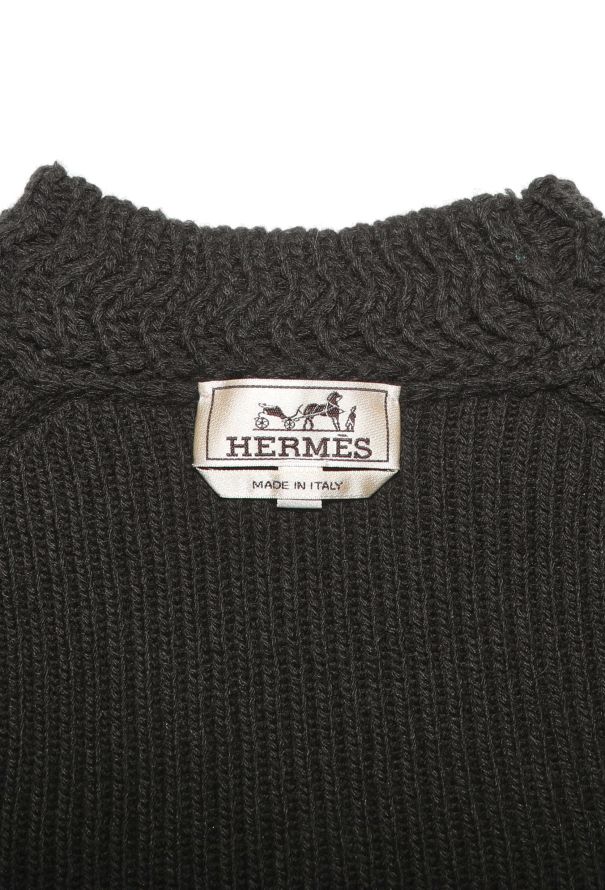 Hermès Fisherman Cable-Knit Sweater - 4