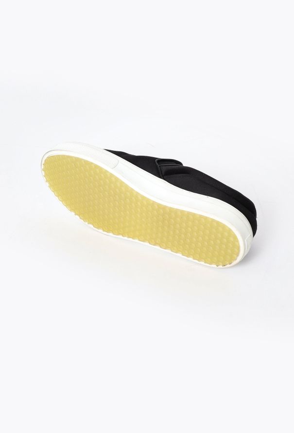 Céline 2014 Satin Slip-on Sneakers Black - 5 Céline 2014 Satin Slip-on Sneakers Black - 5