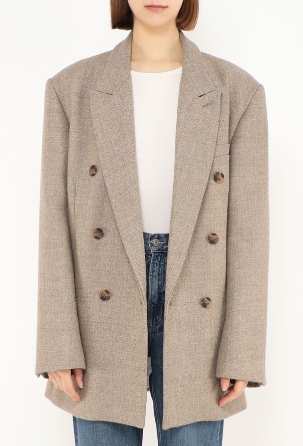 Róhe 2022 Alix Double-Breasted Blazer - 1 Róhe 2022 Alix Double-Breasted Blazer - 1