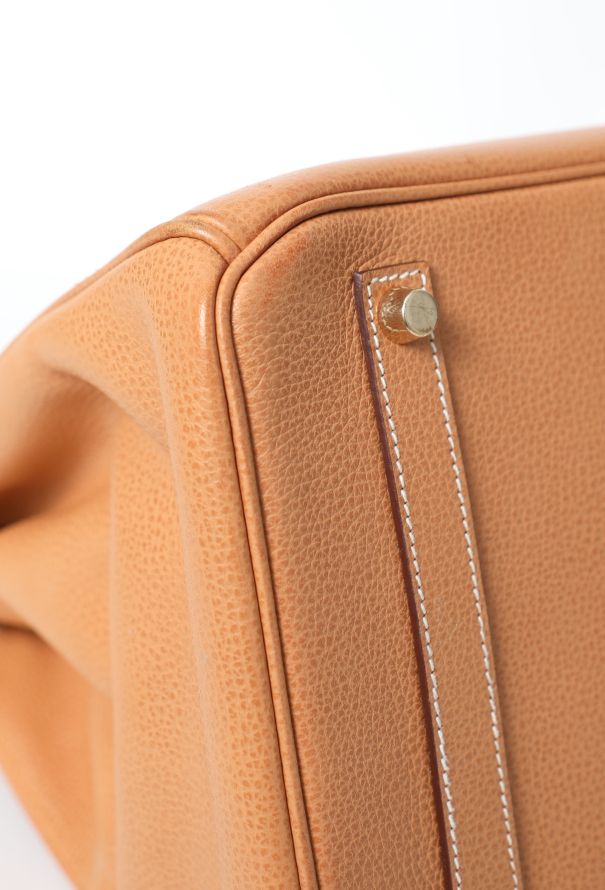 Hermès Natural Ardennes Birkin 35 - 11