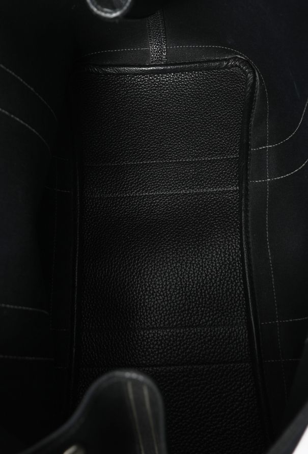 Hermès Black Toile & Négonda Garden Party 36 Bag - 11