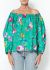Exquisite Vintage Kenzo '80s Ruched Floral Blouse - 1