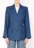 Saint Laurent Vintage Notched Hourglass Blazer - 1