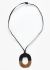 Hermès Isthme Lacquered Horn Pendant - 1 Hermès Isthme Lacquered Horn Pendant - 1