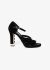 Chanel Velvet Chainlink Heel Sandals - 1
