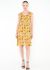 Prada F/W 2000 Floral Chiffon Dress - 1 Prada F/W 2000 Floral Chiffon Dress - 1