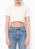                                         Guipure Lace Cropped Top-1