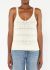Céline Pointelle Knit Tank Top - 1 Céline Pointelle Knit Tank Top - 1