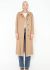 Miu Miu S/S 2022 Satin Trim Camel Coat - 1 Miu Miu S/S 2022 Satin Trim Camel Coat - 1