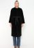 Givenchy Collarless Belted Shearling Coat - 1 Givenchy Collarless Belted Shearling Coat - 1