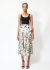 Junya Watanabe S/S 2003 Floral Buckled Linen Skirt - 1