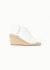 Céline Leather Espadrille Wedges - 1