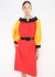 Saint Laurent S/S 1980 Poplin Colorblock Dress - 1