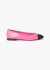 Chanel 2024 Leather Cap-Toe Ballerinas - 1
