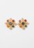 Saint Laurent Stunning Jewelled Cross Earrings - 1