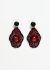                             Tessuto' Embellished Clip-on Earrings - 1