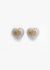 Christian Dior Vintage Embossed Heart Clip Earrings - 1