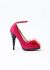                             Tom Ford Pompom Feather Pumps - 1
