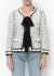 Chanel 2005 Tweed Chiffon Trim Jacket - 1 Chanel 2005 Tweed Chiffon Trim Jacket - 1