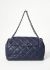 Chanel Double Stitch Hamptons Clutch with Chain - 1