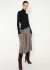 Céline F/W 2019 Houndstooth Pleated Skirt - 1