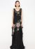 Blumarine F/W 1999 Chiffon Gown & Mink Cardigan - 1 Blumarine F/W 1999 Chiffon Gown & Mink Cardigan - 1