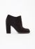 Bottega Veneta F/W 2021 Velvet Ankle Boots - 1