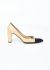 Chanel Classic Two-Tone Bow Pumps - 1