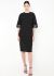 Valentino 2021 Leather Trim Silk Dress - 1 Valentino 2021 Leather Trim Silk Dress - 1