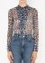 Prada S/S 2000 Printed Lavallière Blouse - 1 Prada S/S 2000 Printed Lavallière Blouse - 1