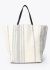 Céline Striped Canvas Phantom Tote - 1