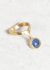                             Costanza 18k Gold & Non-Heated 3 Carat Sapphire Ring - 1