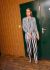 Modern Designers Stella McCartney Striped Silk Trousers - 1
