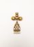 Exquisite Vintage Pearl Cross Brooch - 1