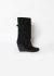                                         Suede Wedge Boots-1