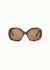 Céline Oversized Tortoiseshell Sunglasses - 1