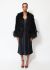                                         Collector '70s Marabou Feather Coat-1