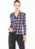 Prada S/S 2017 Mod Graphic Blouse - 1 Prada S/S 2017 Mod Graphic Blouse - 1