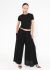 Valentino Pleated Silk Palazzo Pants - 1