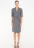 Chanel Tonal Belted 'CC' Bouclé Dress - 1 Chanel Tonal Belted 'CC' Bouclé Dress - 1